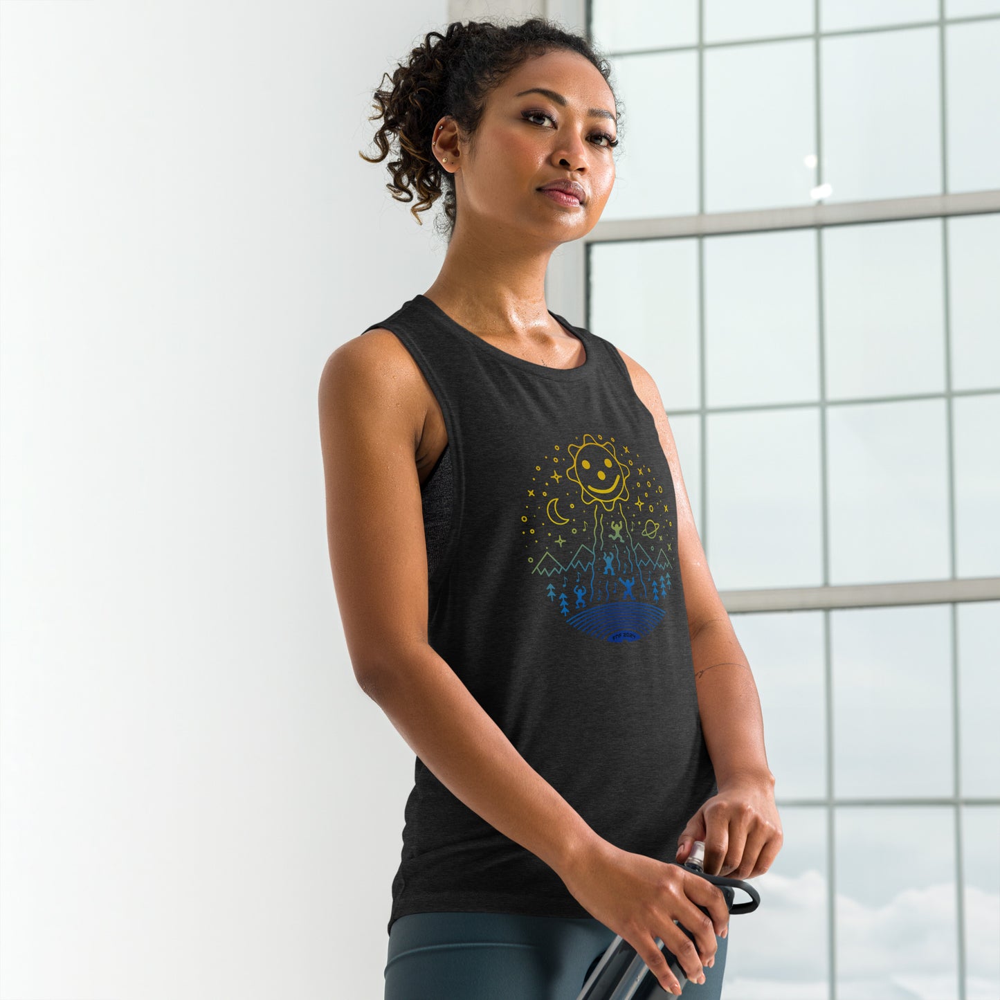 Gearhead Abduction Womens Muscle Tank