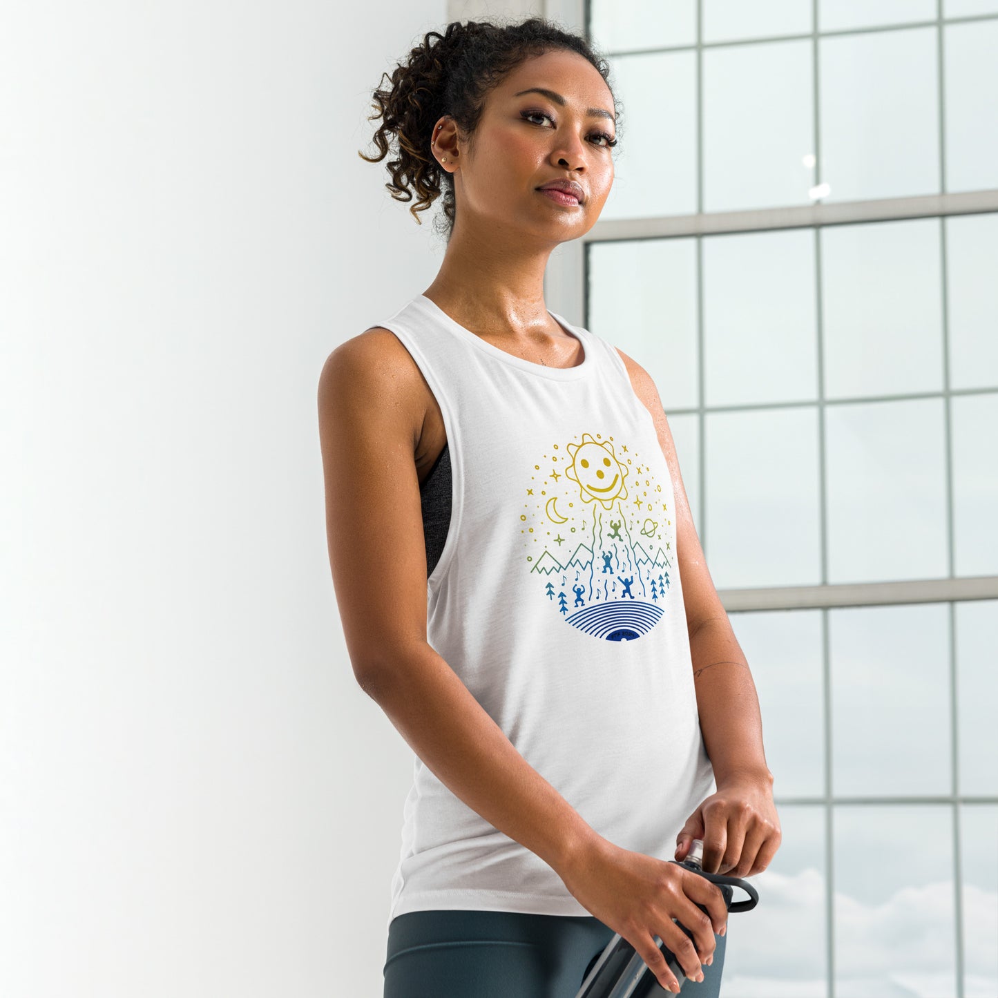 Gearhead Abduction Womens Muscle Tank