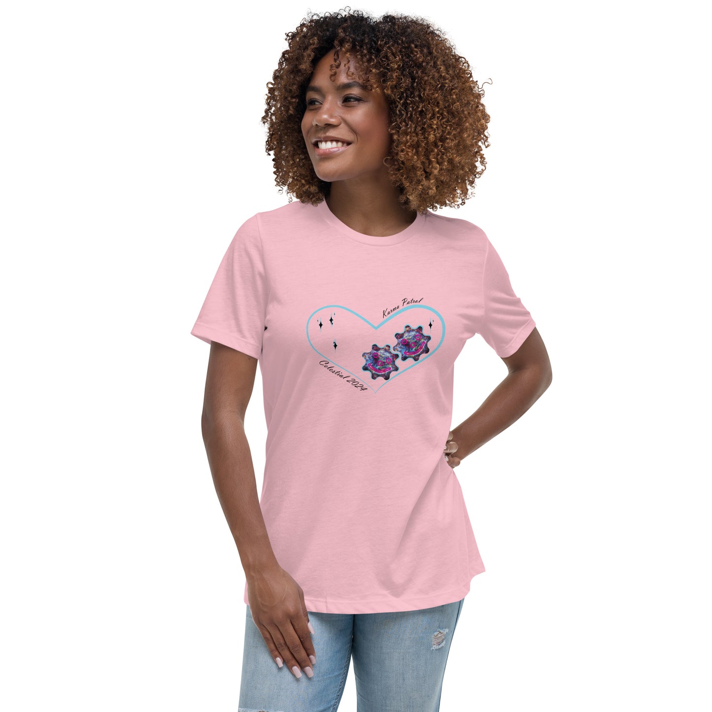 Celestial Karma Patrol Women's Relaxed T-Shirt