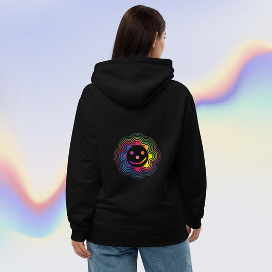 Rainbow Connection Premium Eco Hoodie - Black