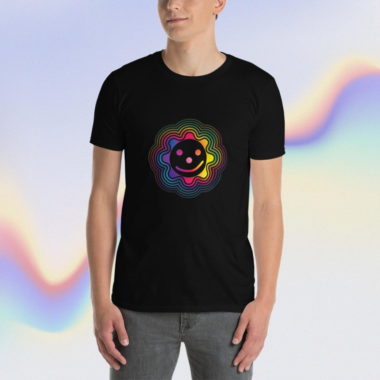 Rainbow Connection Softstyle Unisex T-Shirt - Black