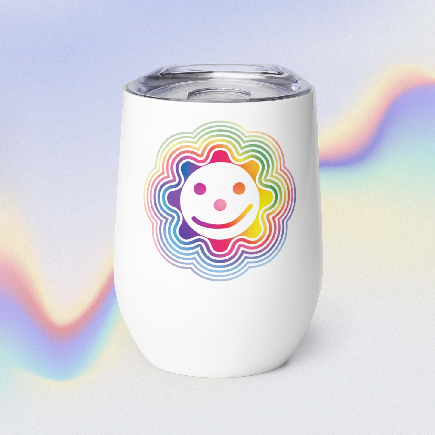 Rainbow Connection Wine tumbler